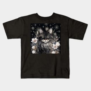 Maine Coon Diva Kids T-Shirt